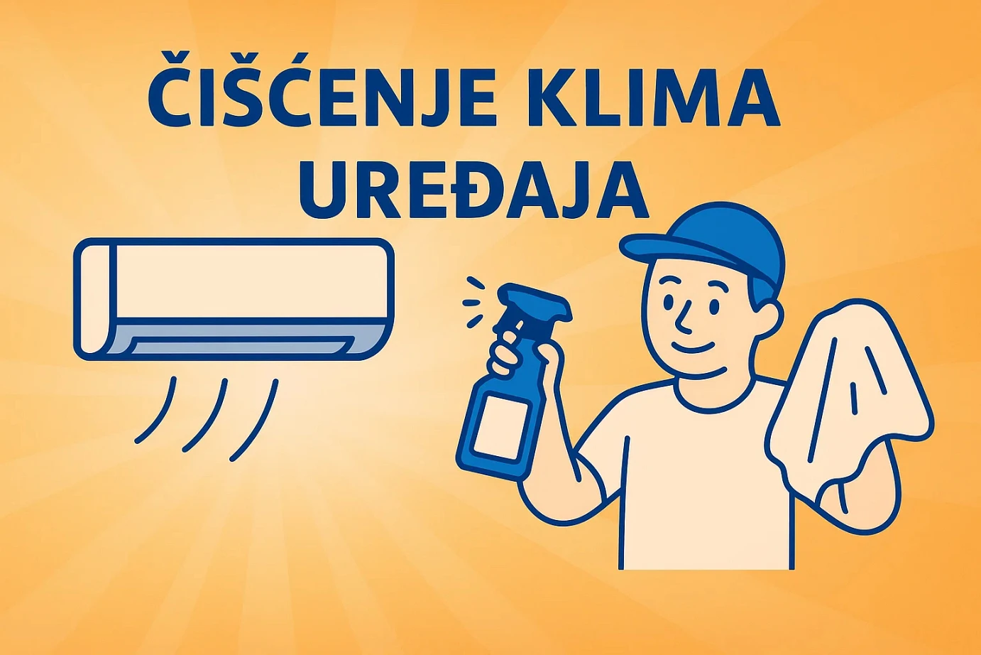 Čišćenje klima uređaja