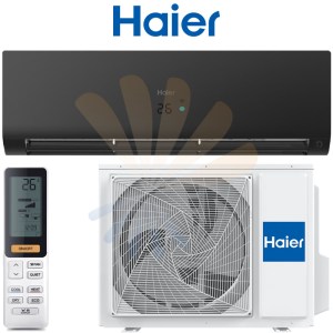Haier Flexis Plus AS71S2SF1FA-BH + 1U71S2SJ2FA crni zidni split klima uređaj