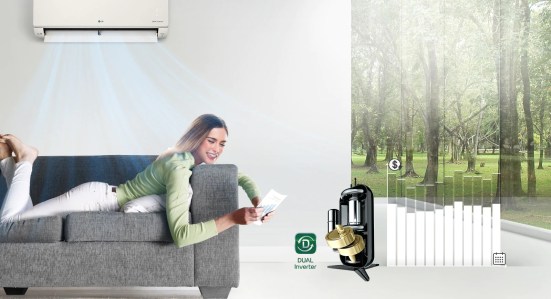 LG ArtCool Biege zidni split klima uređaj