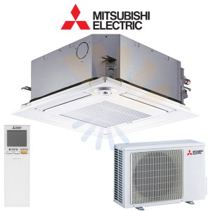Mitsubishi Electric SLZ-M60FA2.TH + SLP-2FALM2 + SUZ-M60VAR2.TH četverosmjerno kazetni klima uređaj
