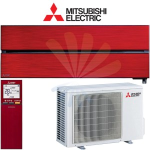 Mitsubishi Electric Kirigamine Style MSZ-LN25VGR + MUZ-LN25VG zidni split rubin crveni klima uređaj