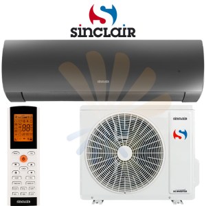 Sinclair Terrel SIH-09BITB + SOH-09BIT zidni split klima uređaj crne boje