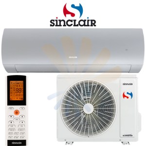Sinclair Terrel SIH-09BITS + SOH-09BIT srebrni zidni split klima uređaj